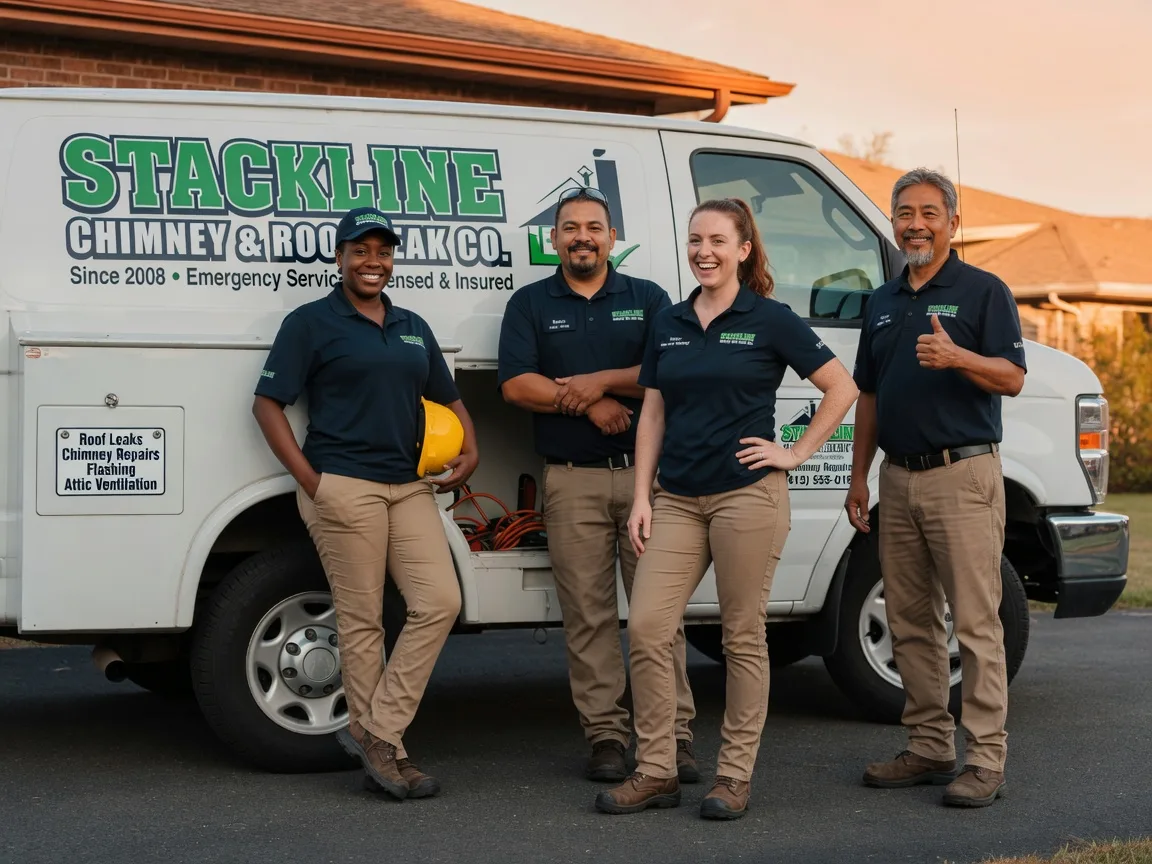 Chimney flashing repair company in Mikado, MI